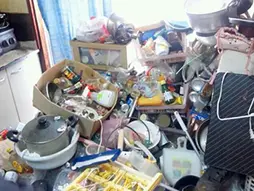 ゴミであふれてしまった家や部屋